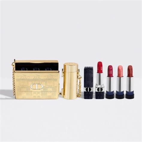 dior christmas 2017 limited edition|dior limited edition lipstick clutch.